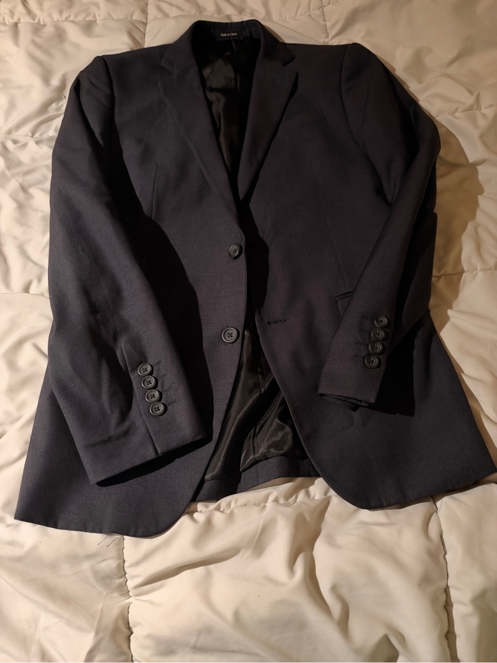 Classic Men's gray Blazer and pants Egara